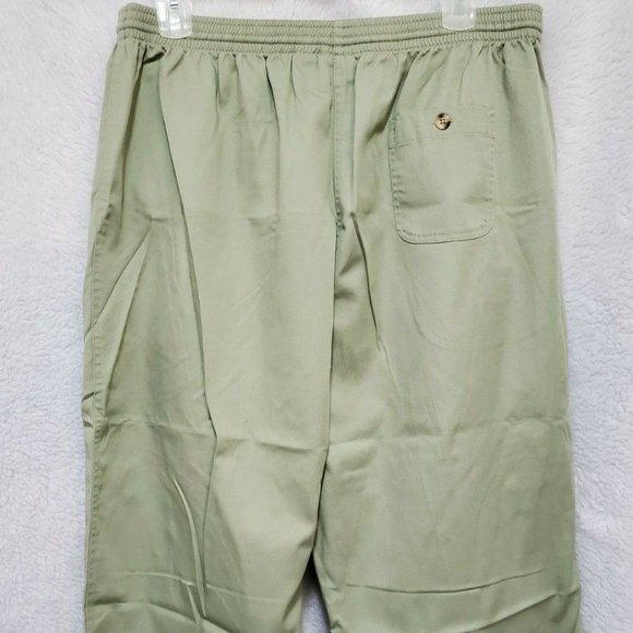 Jenny Buchanan Green Capri Pants Size 2X - Picture 5 of 6